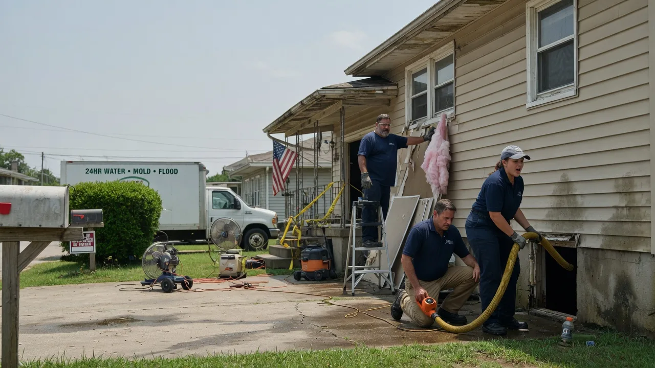 Water Damage Repair in Cambria, IL near me